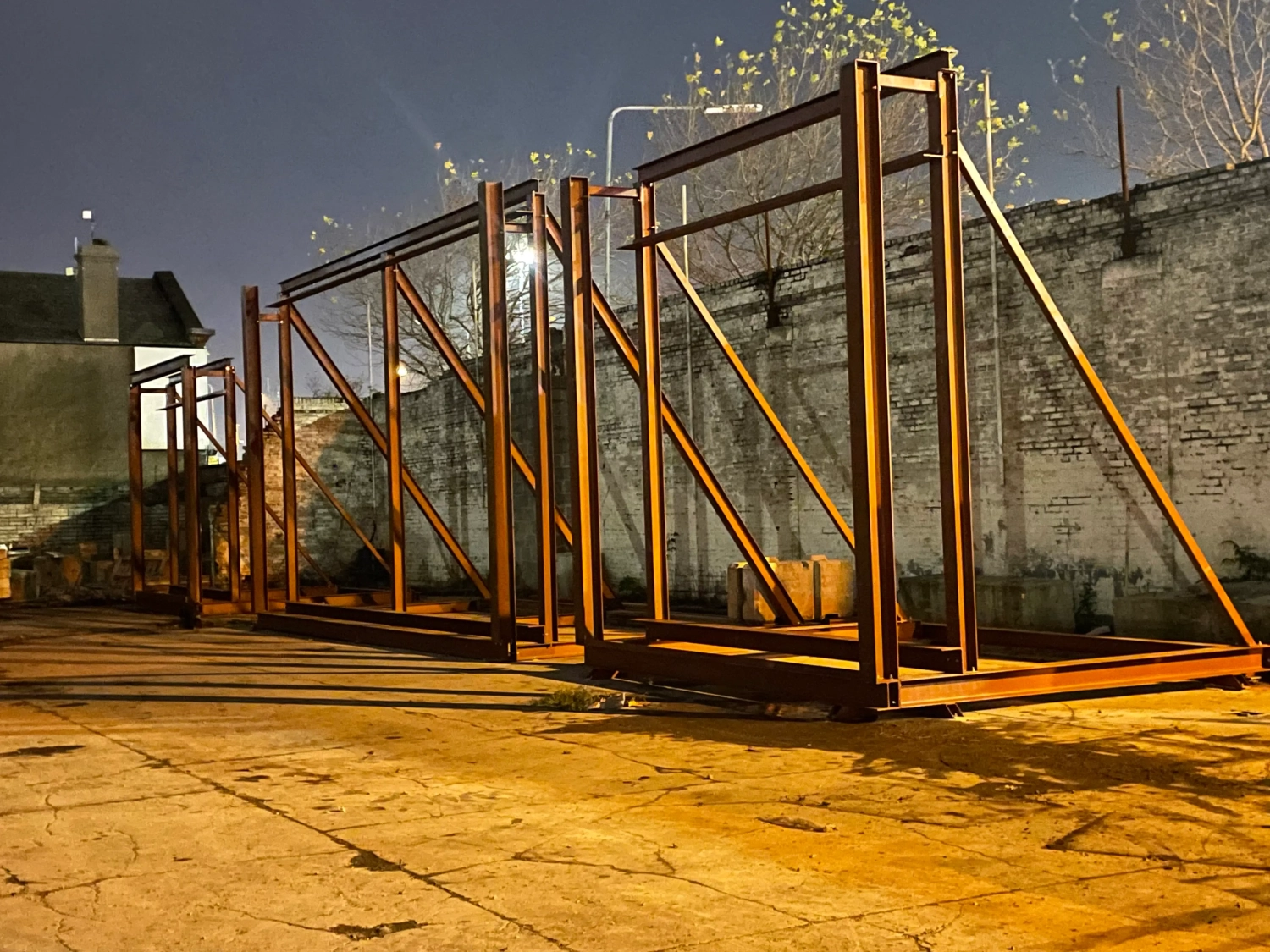 heavy-duty-structural-steelwork Heavy-duty structural steel fabrication and installation for large commercial and industrial projects.