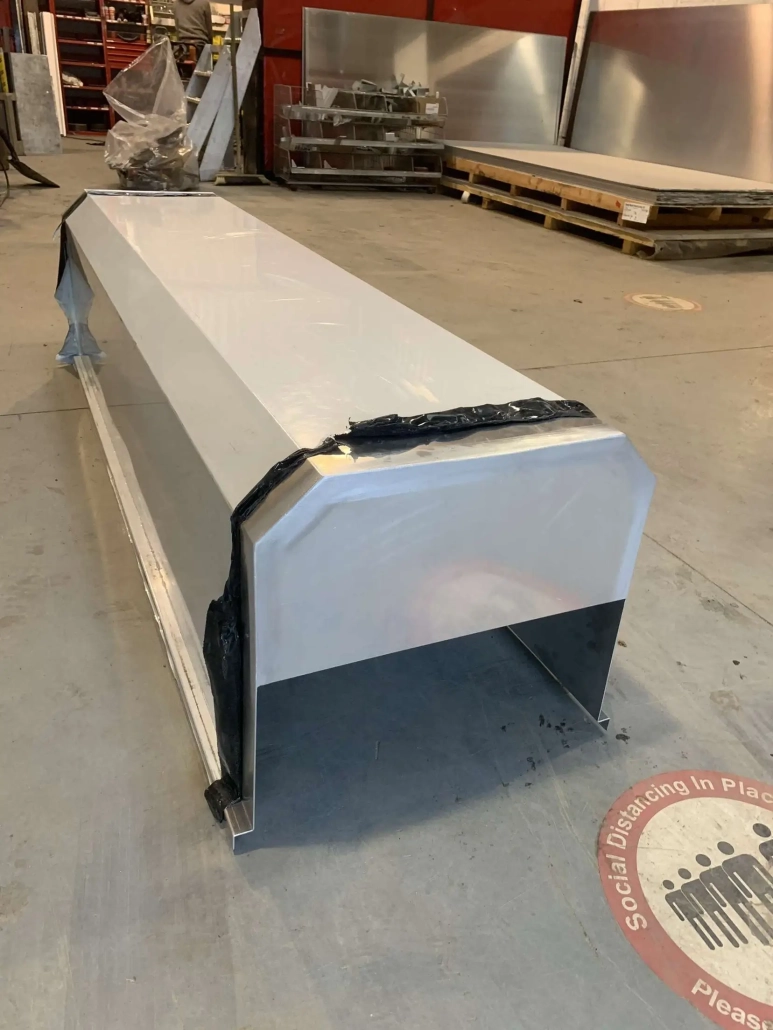 steel-fabrication-workshop Murphy Engineering’s fully equipped steel fabrication workshop, delivering high-performance steel components and structures.